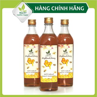 Viet Healthy - Mật ong Cao Nguyên tinh khiết giúp bồi bổ sức khỏe và chăm sóc sắc đẹp (500ml)