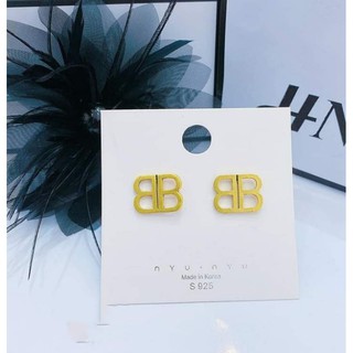 bông tai chữ B ( ht01)