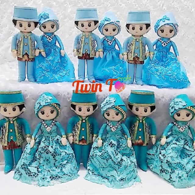 Búp Bê Đám Cưới 15cm Xinh Xắn Đáng Yêu