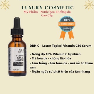 Tinh chất serum dbh c lester topical vitamin c10 - bản mỹ