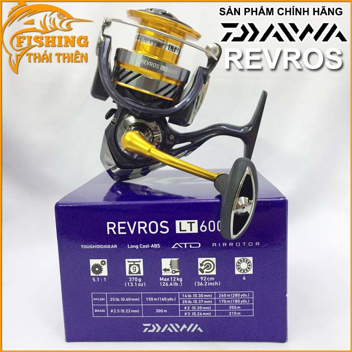 Máy Câu Cá Daiwa REVROS LT