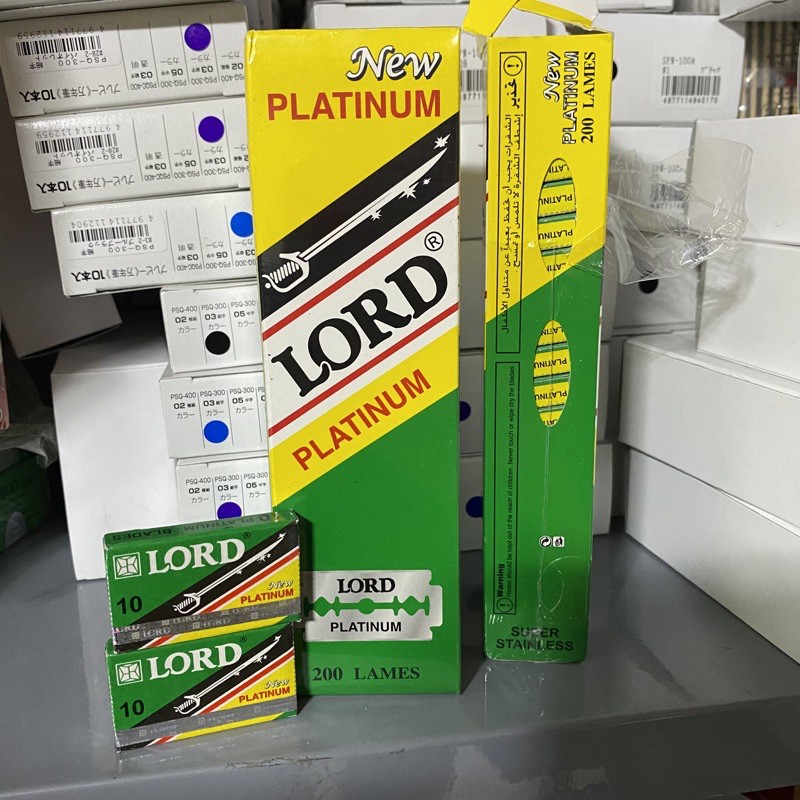 Sỉ hộp 10 luỡi dao tem LORD sắc bén