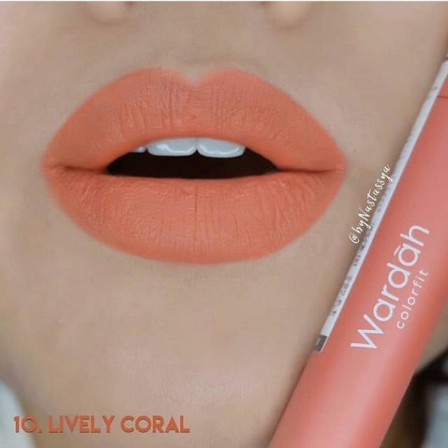 (hàng Mới Về) Son Môi Wardah Colorfit Chất Son Mịn Như Nhung | BigBuy360 - bigbuy360.vn