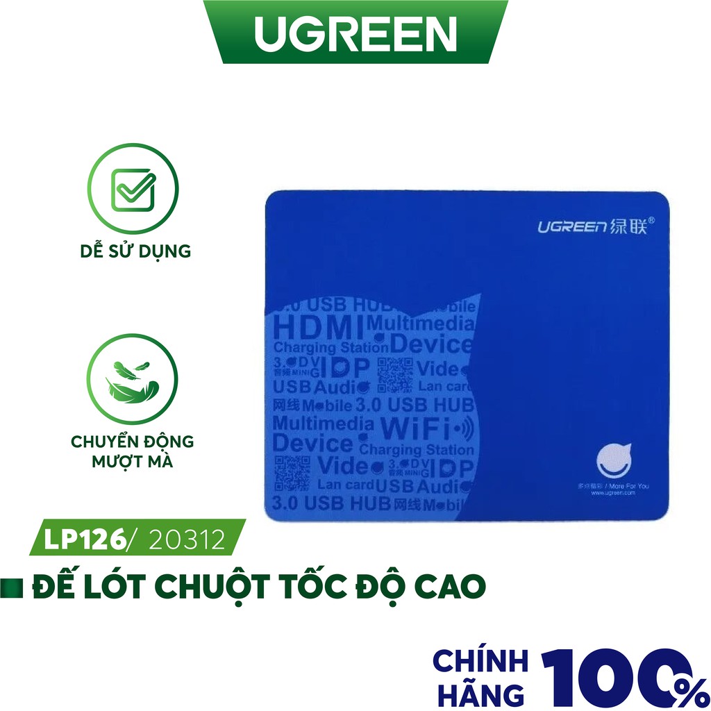 Bàn di chuột tốc độ cao UGREEN LP126