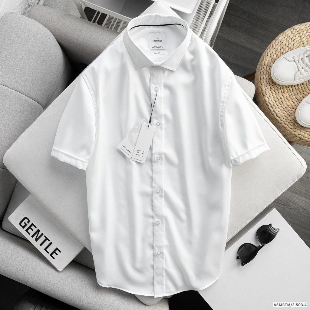 Sơ Mi Cộc Tay Màu Họa Tiết