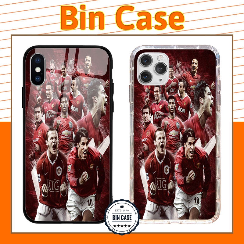 ⚽Ốp Lưng Huyền Thoại Manchester United ⚽Ốp Đẹp Làm Quà Tặng iphone 13 12 11 Pro Max 6s 6 7 8 Plus X Xr Xs Max BONGDA150