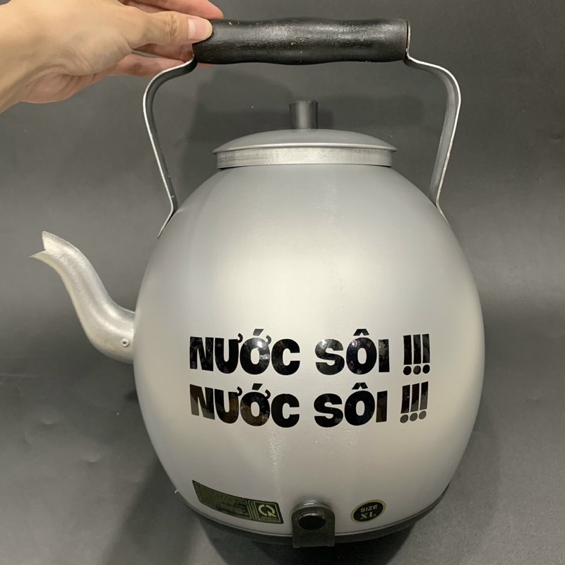 Mũ bảo hiểm nồi cơm(kèm chữ ) - Sắc nét từng chi tiết