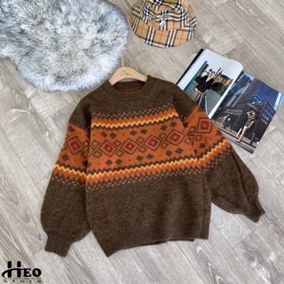 áo len thổ cẩm ngực 2 màu