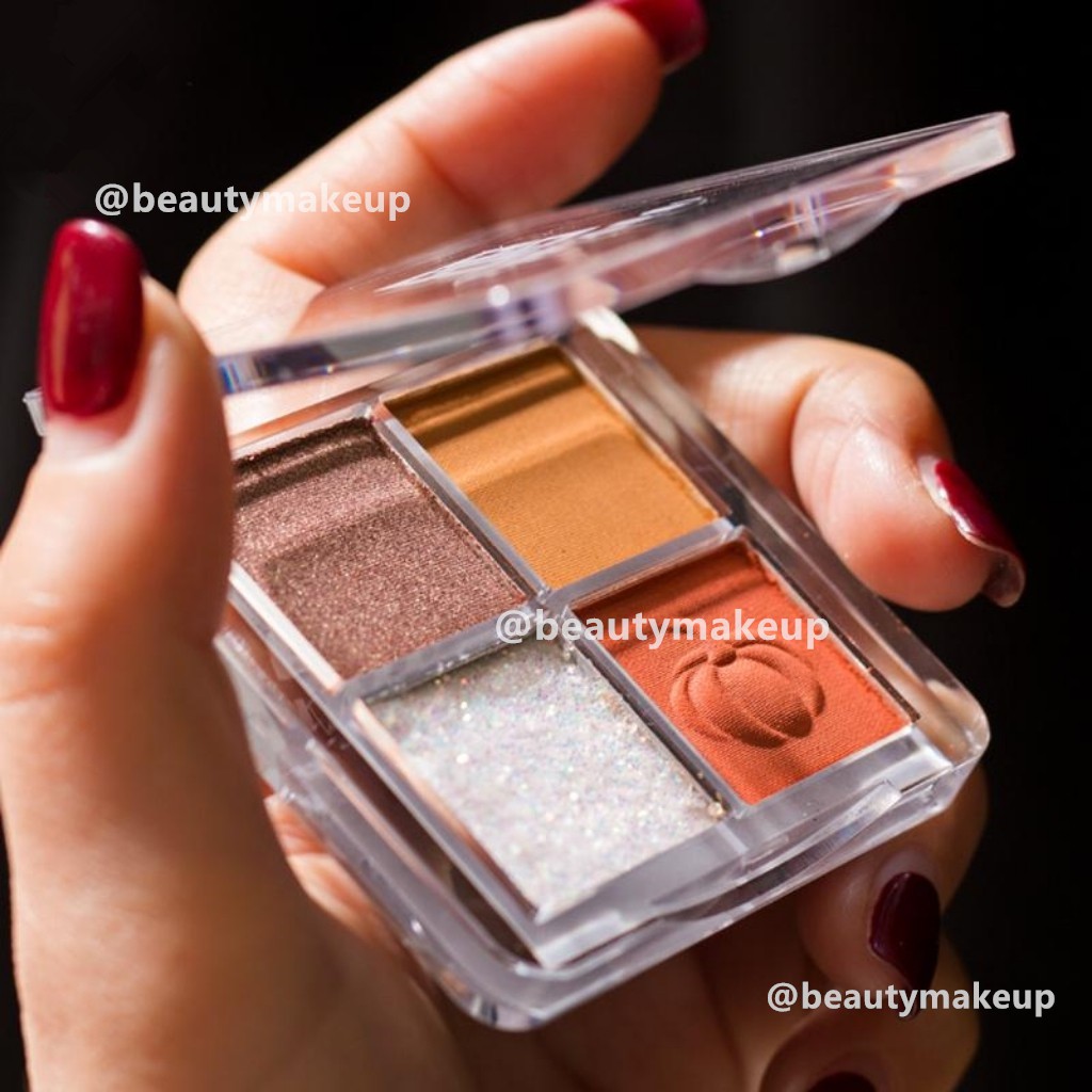 Bảng Phấn Mắt 4 Màu Sắc Ánh Kim Lấp Lánh Chống Thấm Nước | BigBuy360 - bigbuy360.vn