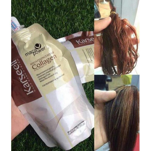 Dầu ủ hấp tóc Collagen 500ml - Kem hấp dầu siêu mềm mượt Karseell