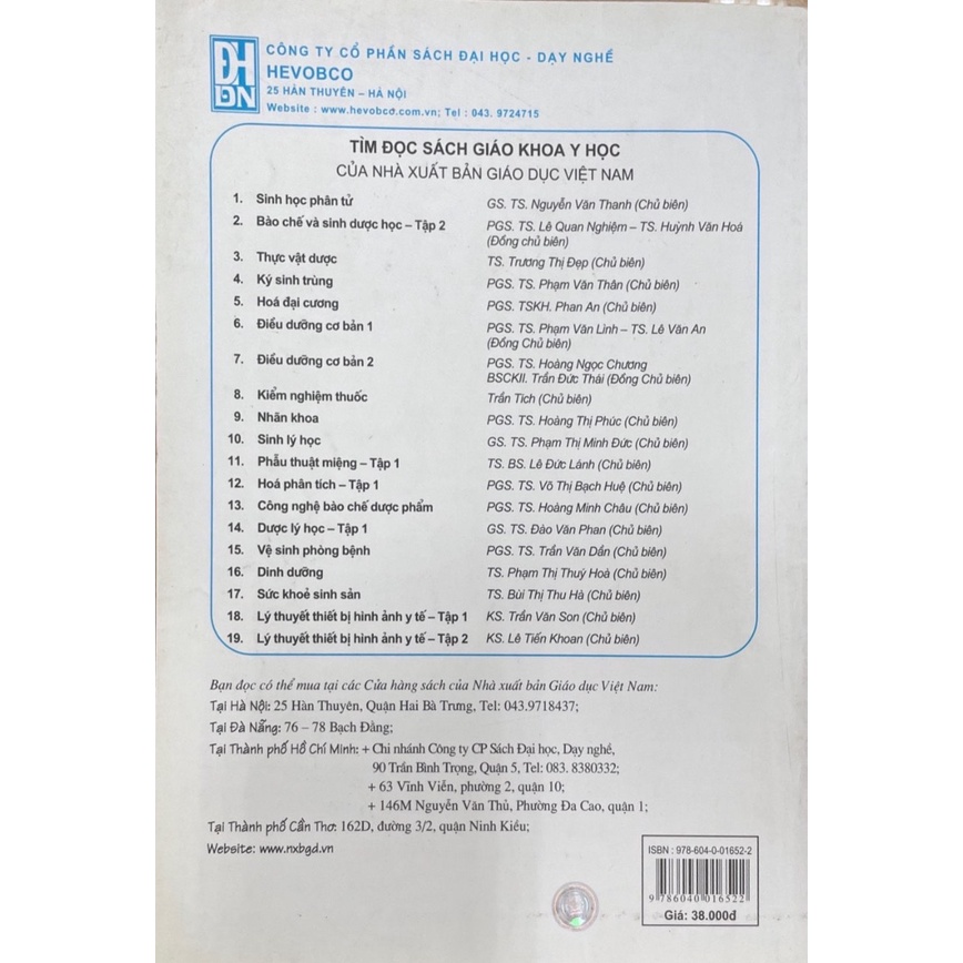 Sách - Thực Hành Tin Học Và Ứng Dụng Trong Y - Sinh Học (Dùng cho đào tạo bác sĩ y học cổ truyền)