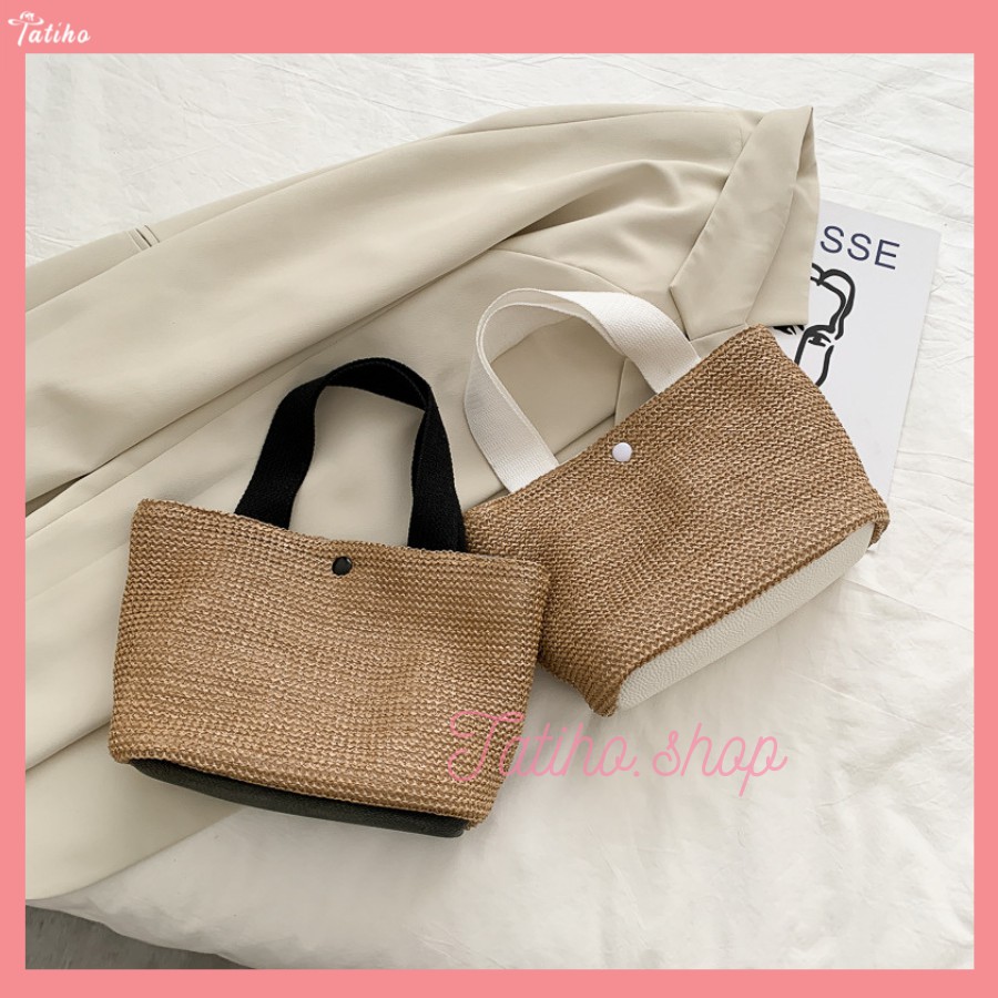 [HÀNG XỊN, GIÁ TỐT] Túi Cói Đi Biển, Túi Xách Cấm Tay Đi Chơi, Đi Picnic Xinh Xắn - Mã TUI27