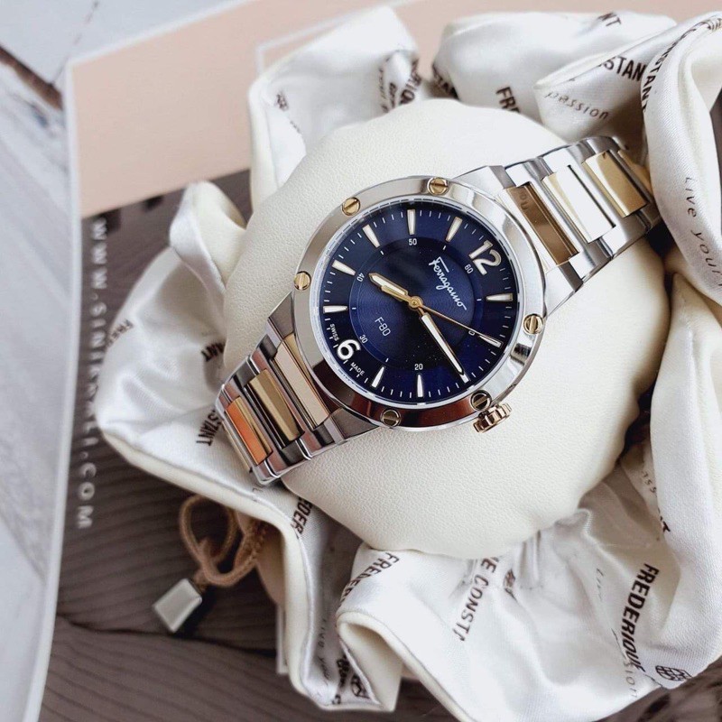 Đồng hồ nữ Salvatore Ferragamo F80 Demi Gold