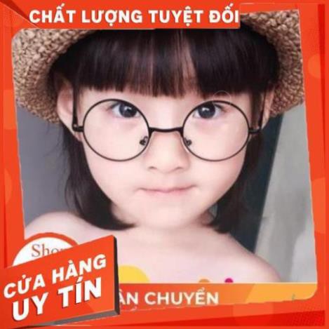 (Hàng Cao Cấp) Mắt kính thời trang mặt tròn chống tia UV,tia cực tím,bụi bẩn bảo vệ mắt cho bé yêu