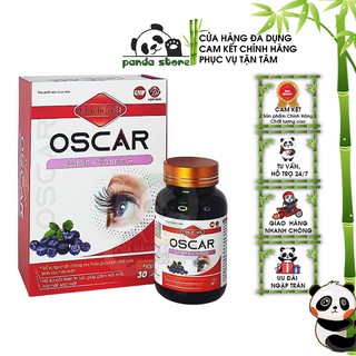 Viên uống bổ mắt Oscar Vạn Tam bổ sung Vitamin A và Lutein giúp sáng mắt cải thiện thị lực hỗ trợ giảm mờ khô mỏi mắt