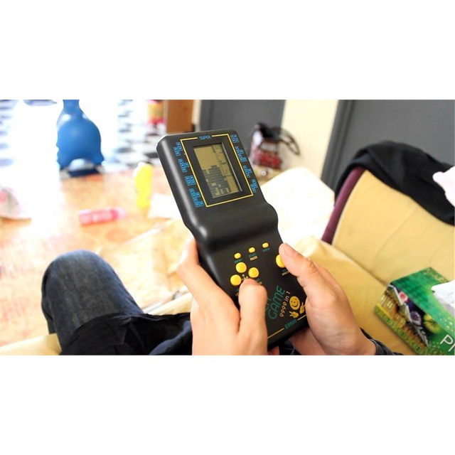 Máy chơi game cầm tay xếp hình - Đồ chơi xếp hình Brick Game