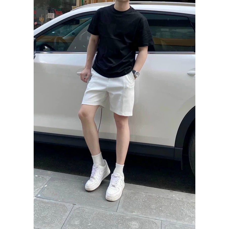 Quần short vải umi siêu mềm mịn dáng xuông