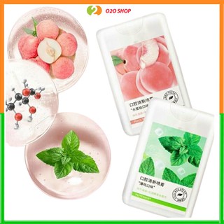 Xịt Thơm Miệng Vị Đào - Bạc Hà Thơm Mát – Công Nghệ Sinh Học Kháng Khuẩn - Tự Tin Giao Tiếp – O2O Shop