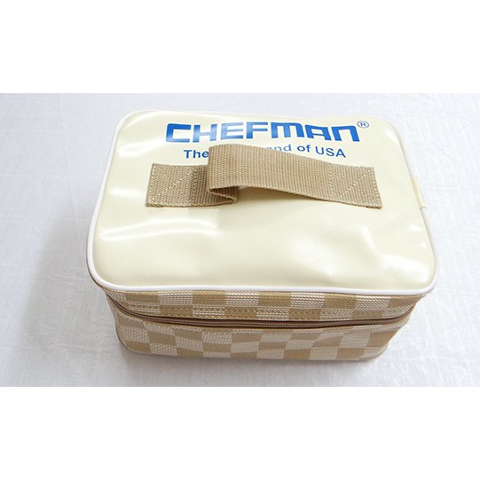 Túi Đựng Hộp Cơm Chefman Bằng Da Cao Cấp - Hàng Chính Hãng CHEFMAN