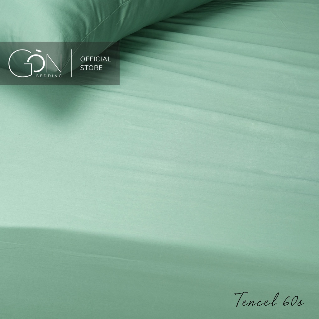 [Nhiều màu] Ga Giường Bo Thun Gòn Bedding Lụa Tencel Satin 60s Cao Cấp Màu Trơn 1m8x2m | BigBuy360 - bigbuy360.vn