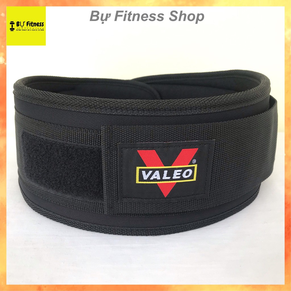 Đai lưng mềm VALEO bản to 12,5cm, đai thắt lưng bảo vệ cột sống khi tập gym