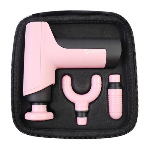 Máy Massage Gun Cầm Tay Mini Booster 2S - 3 Đầu, Công Suất 45W - Chính Hãng