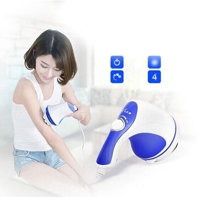 ⚡ Máy massage rung cầm tay mini Relax &amp; Spin Tone-A781 hỗ trợ giảm mỡ, giảm đau, lưu thông khí huyết ⚡ Chính hãng