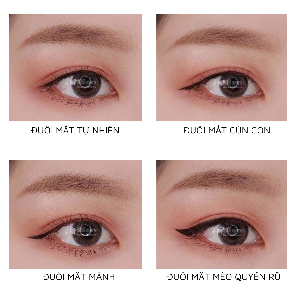 Bút kẻ mắt nước nội địa Trung Quốc   tiện dụng EYELINER không  trôi lem suốt 24h của QICMACDU