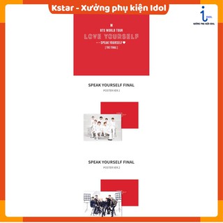 [Hàng sẵn] Poster SPEAK YOURSELF Good Final Bangtan OFFICIAL (K90)