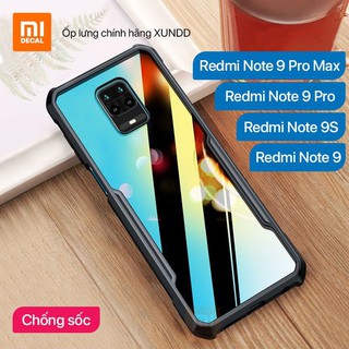 Xiaomi Note 9 / Note 9S / Redmi 10X 4G / Redmi 10X 5G | Ốp lưng chống sốc chính hãng Xundd