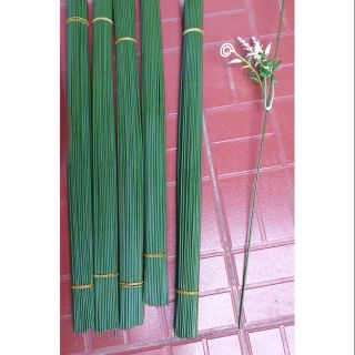 Combo 10 bó kẽm cành 40cm xỏ vừa cọng cỏ điểm, 1 bó 100 cây