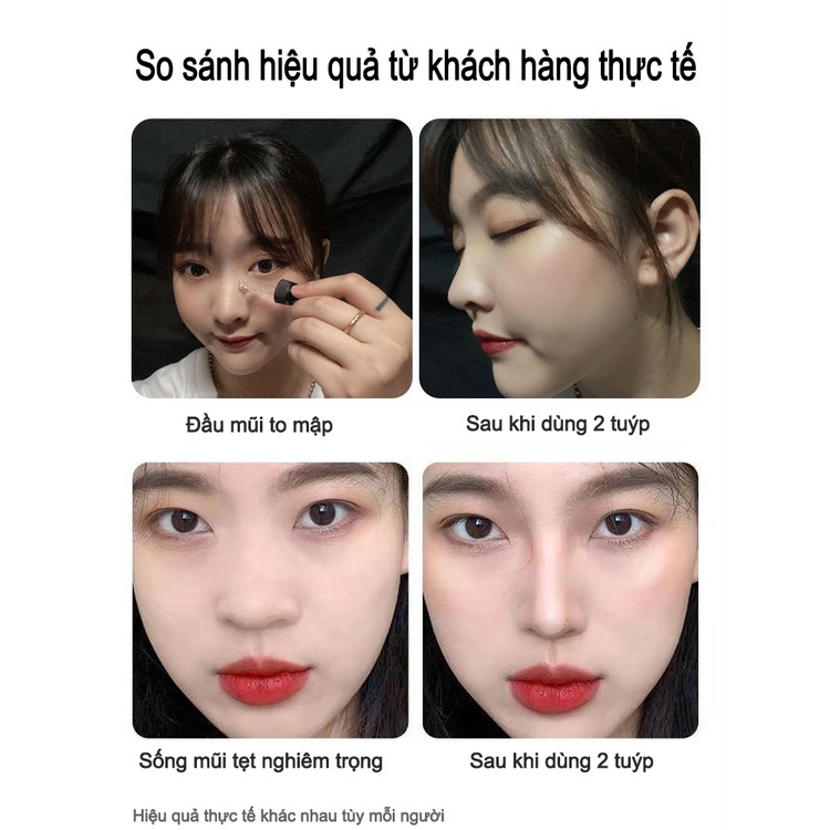 Serum cao mũi 10ml tinh dầu nâng mũi săn chắc tạo dáng mũi tăng chiều cao sống mũi
