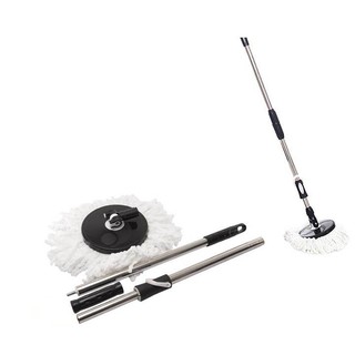 Thân cây lau nhà và bông lau KOK Omega Mop 360 xanh đen