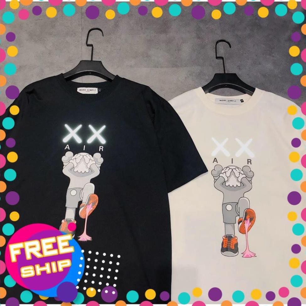 ÁO PHẢN QUANG🔥HOT🔥 Áo thun tee KAWS phản quang unisex tay lỡ form rộng oversize | Tỉnh Lộ 10 / uy tín chất lượng