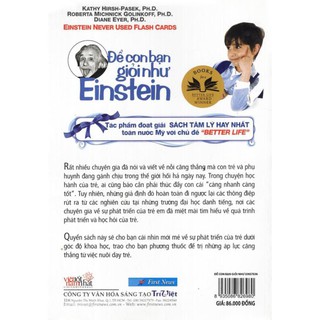 Sách - Để Con Bạn Giỏi Như Einstein - First News