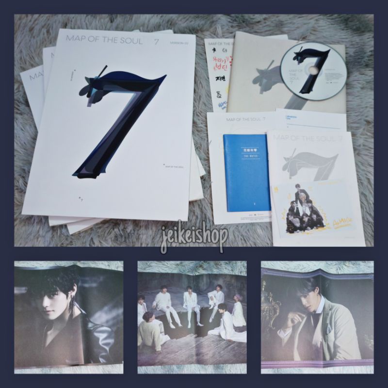 ALBUM BTS 7 VERSION 1234