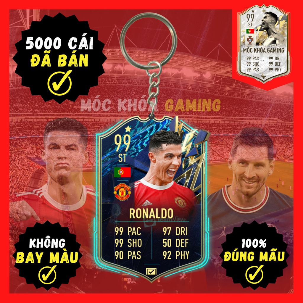 Móc Khóa Ronaldo TOTS 22