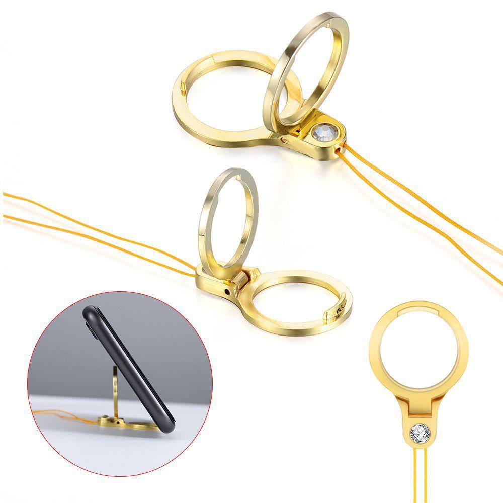 JONYE Giá Đỡ Điện Thoại Dạng Nhẫn Bằng Hợp Kim Kẽm 2 Trong 1 Thông Dụng