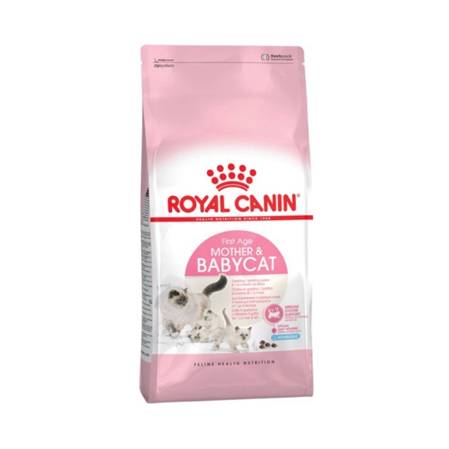 Hạt khô cho mèo mẹ và mèo con Royal Canin BabyCat 1kg