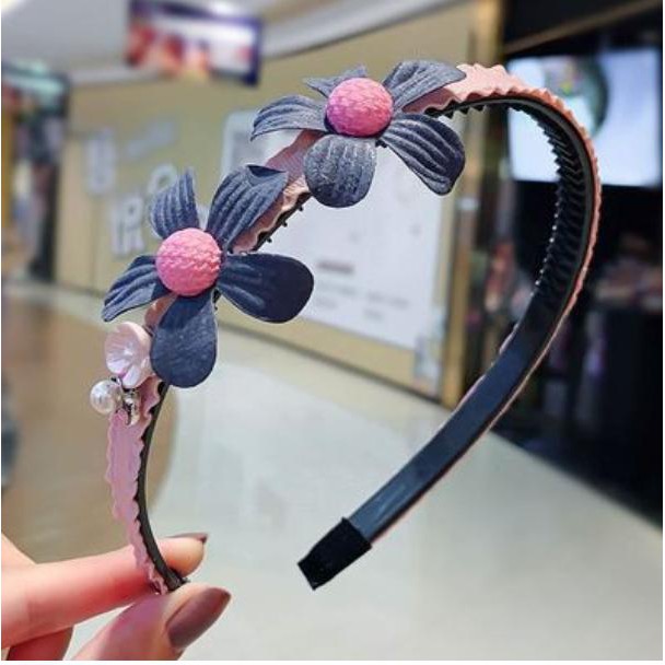 Bờm Tóc Cho Bé Đính Họa Tiết Xinh Xắn Đáng Yêu