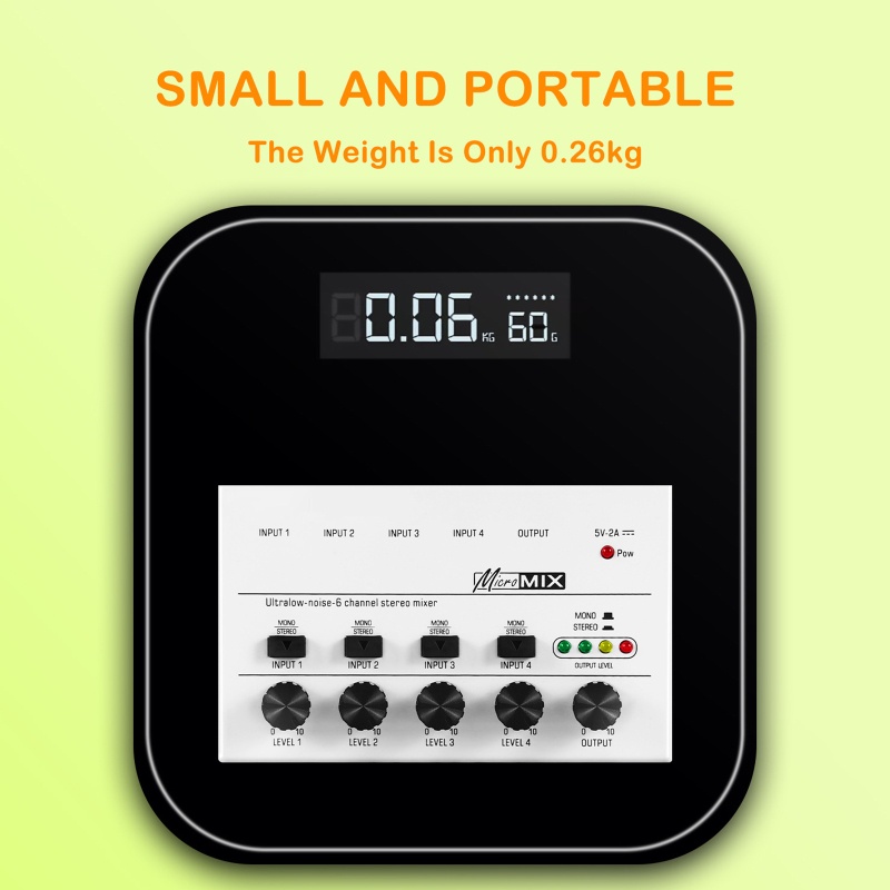 Bộ Khuếch Đại Âm Thanh WU 4 Kênh Cho Bàn Phím