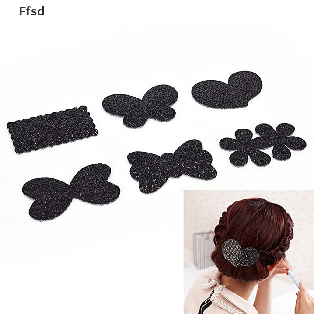 {Ffsd} Kẹp Tóc Mái Màu Đen Lấp Lánh Sang Trọng Bán Chạy