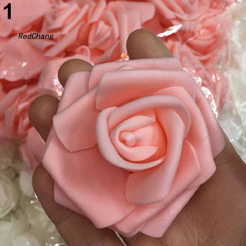 ♧Phụ Kiện Chuyên Dụng Dành Cho Fzhh FZH♧Set 50 Bông Hoa Hồng Giả Trang Trí Tiệc Cưới
