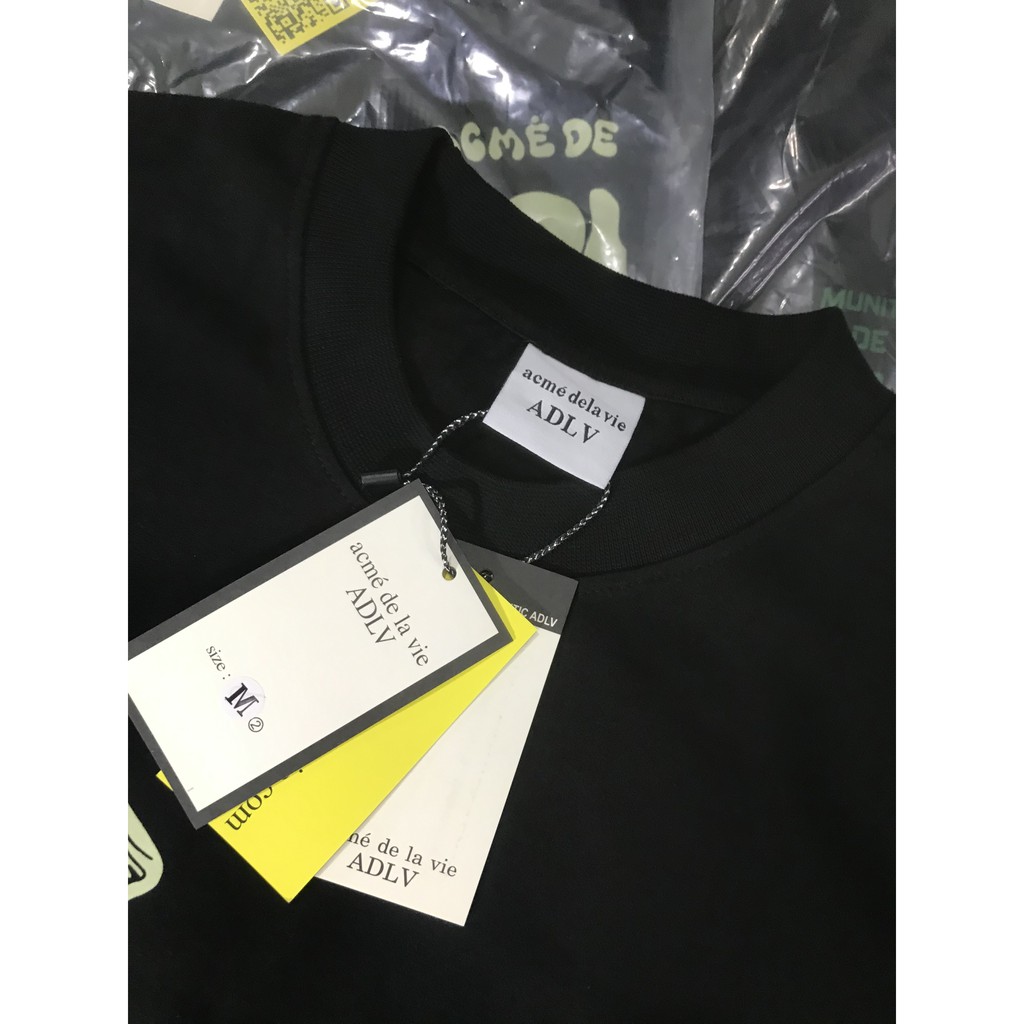 Áo thun tay lỡ ADLV Cream Hogoto shop , Áo thun unisex nam nữ form rộng oversize chất liệu Cotton | BigBuy360 - bigbuy360.vn