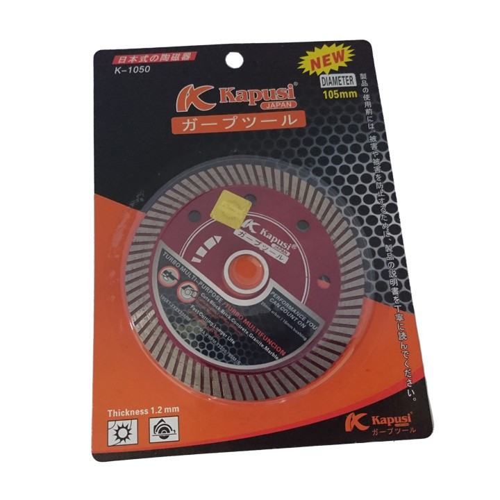 Lưỡi cắt gạch Nhật Kapusi 110 mm chuyên dụng cho thợ sửa chữa nhà cửa