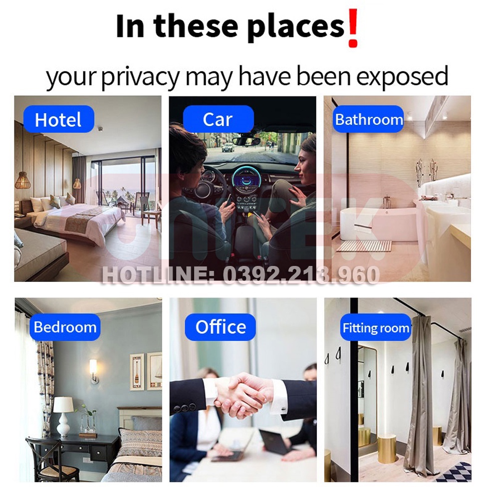 Máy Dò Phát Hiện Theo Dõi Camera, GPS, Định Vị Detector S16