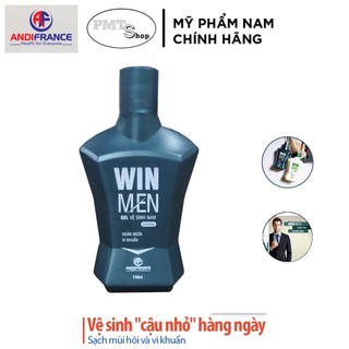 Gel vệ sinh nam Winmen 110ml Hương Quế - khử mùi, kháng khuẩn, giữ ẩm