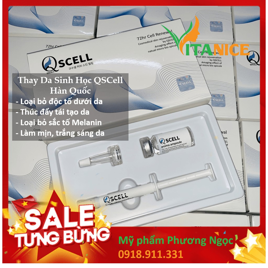 QSCELL - Thay Da Sinh Học Thế Hệ Mới