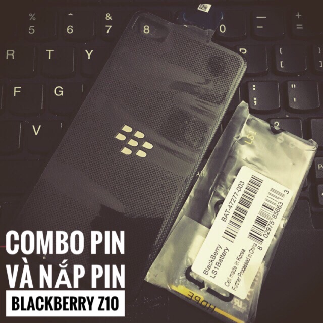 Combo pin và nắp pin BlackBerry Z10 chính hãng
