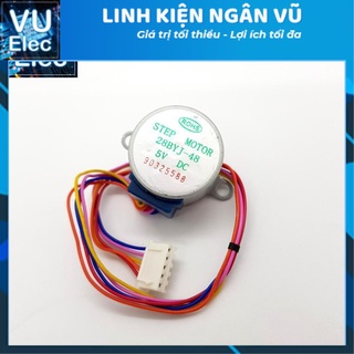 Động Cơ Bước 5V STEP MOTOR 28BYJ-48 5VDC